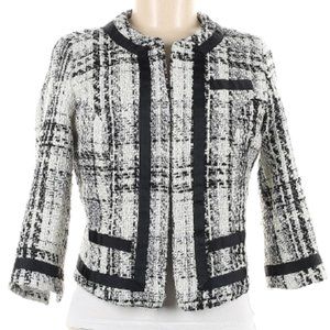 Luxe By Arden B. Plaid Jacket.